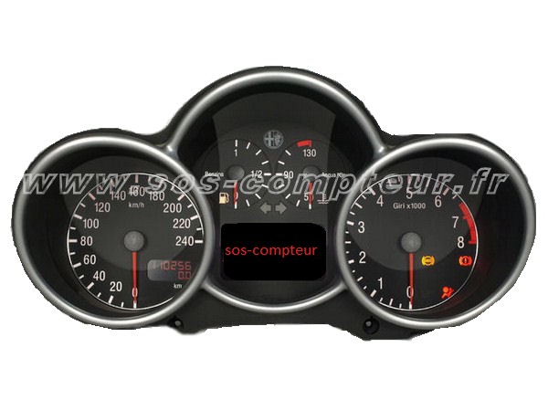 Panne De L'Aiguille Réparation Compteur Alfa Romeo 147 ( 2001 ...