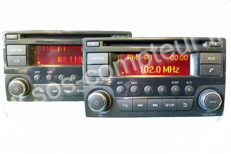 Réparation Ecran LCD Autoradio Nissan X-TRAIL-JUKE-QASHQAI-NV 200